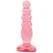Pink Analni čep Cristal Jellies 5 Anal Delight - 14 cm.