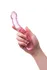 Sekus Glass dvostrani Dildo, staklo, roze, 20,5 cm