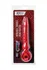 Dodatak za penis Black Red bi TOIFA sa vibracijama, PVC, crvena, 24 cm