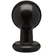 Okrugli crni Analni čep Classic Round Butt Plugs Large - 12,1 cm.