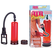 Vakuum pumpa sa dve zamenljive mlaznice Nev Stai hard Pump Clear red