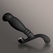 Crni stimulans prostate Nekus Glide - 11,6 cm.