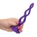 Analna riblja kost Silicone Triple probe, plava