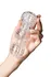 Masturbator nerealan Lingam bi TOIFA Rashmi, TPE, transparentan, 15,5 cm