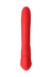 Black Red bi TOIFA bezremni strapon sa vibracijama, silikon, crvena, 35 cm