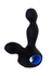 Erotist Sikth stimulator prostate sa rotacijom glave, silikon, Crna, 14,5 cm