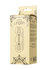 Masturbator nerealan Lingam bi TOIFA Rashmi, TPE, transparentan, 15,5 cm