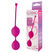 Vaginalne kuglice D 30 mm, Težina 55 g, boja vruće ružičaste umetnosti. CSM-23007-16