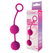 Vaginalne kuglice d 31 mm, Težina 55 g, boja vruće ružičaste umetnosti. CSM-23033-16