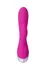 Vibrator sa L'eroina klitoralnim stimulatorom, silikon, roze, 19 cm