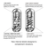 TENGA Masturbator Flip Zero sa vibracijama bela