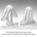 TENGA Masturbator Flip Zero sa vibracijama bela