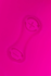 Vibrator sa L'eroina klitoralnim stimulatorom, silikon, roze, 19 cm