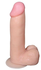 Telesni realistični dildo na usisnoj čaši - 16 cm.
