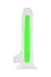 Dildo, sjaj u mraku, Beiond bi Toifa, Vade Glov, silikon, providan, 20 cm