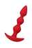 Analna čaura Todo bi Toifa Trio, silikon, crvena, 16 cm, Ø 3,3 cm