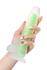 Dildo, sjaj u mraku, Beiond bi Toifa, Vade Glov, silikon, providan, 20 cm