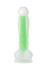 Dildo, sjaj u mraku, Beiond bi Toifa, Vade Glov, silikon, providan, 20 cm