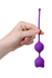 Vaginalne kuglice a-Tois bi TOIFA Meeko, silikon, ljubičasta, 16,4 cm, Ø 2,7 cm