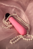 Nerealni vibrator L'eroina bi TOIFA Polli, silikon, ružičasta, 18,3 cm, Ø 3 cm
