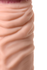 Realistični toifa a-Tois Rican vibrator, TPE, telesni, 22,5 cm
