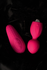 Vibroschariki i stimulator spoljašnjih erogenih zona L'eroina bi TOIFA Tella, silikon, roze, 10 cm