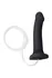 Strap-on-me Dildo Semi-Realistic dildo sa funkcijom ejakulacije, crni L, 18,2 cm