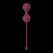 Set vaginalnih kuglica Love Stori Diva Vine Red 3012-02lola