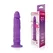 Ljubičasti realni dildo na usisnoj čaši-12 cm.