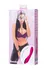 Jos BEADSI vibrator sa stimulativnim balonom, silikon, roze, 21 cm
