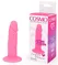 Pink dildo sa restriktivnom bazom - 10 cm.