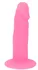 Pink dildo sa restriktivnom bazom - 10 cm.