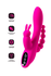 Jos Spanki trostruki vibracioni stimulator, silikon, roze, 21 cm