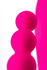 Jos Spanki trostruki vibracioni stimulator, silikon, roze, 21 cm