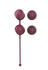 Komplet zamenljivih vaginalnih kuglica Love Stori Valkirie Vine Red 3013-02lola