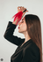 Tikler burlesque plume red