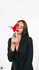 Tikler burlesque plume red