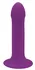 Ljubičasti dildo na usisnoj čaši Hitsens 6-13,5 cm.