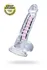 Flexibilni dildo a-Tois Paret, TPE, prozirni, 18 cm
