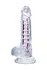 Flexibilni dildo a-Tois Paret, TPE, prozirni, 18 cm