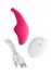 Klitorisni vibrator u gaćice Joss Pansi, silikon, roze, 8 cm