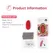 Magic Motion Nik Vibrator red
