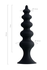 Analna čaura Popo Pleasure bi TOIFA Indi, vodootporna, silikon, Crna, 11,5 cm, Ø 2,9 cm