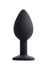 Analna čaura Popo Pleasure bi TOIFA sa rhinestones s, silikon, Crna, 7,2 cm, Ø 2,8 cm, 25 g