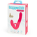 Bezremne strapon Happy Rabbit Strap-on roze