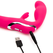 Bezremne strapon Happy Rabbit Strap-on roze