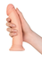 Realstick Elite Kurt realistični vibrator, TPR, telesni, 20 cm