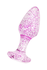 Toifa analna čaura, akril, ljubičasta, 8 cm, Ø 2,8 cm