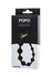 TOIFA Popo Pleasure Cephei analne perle, vodootporne, silikon, crne, 33,5 cm, Ø 2,4 cm