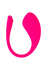Vibroiaico lovense Lush 3, silikon, roze, 18 cm
